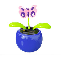 Solar Flower Car Ornament Decoration