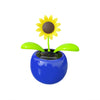 Solar Flower Car Ornament Decoration